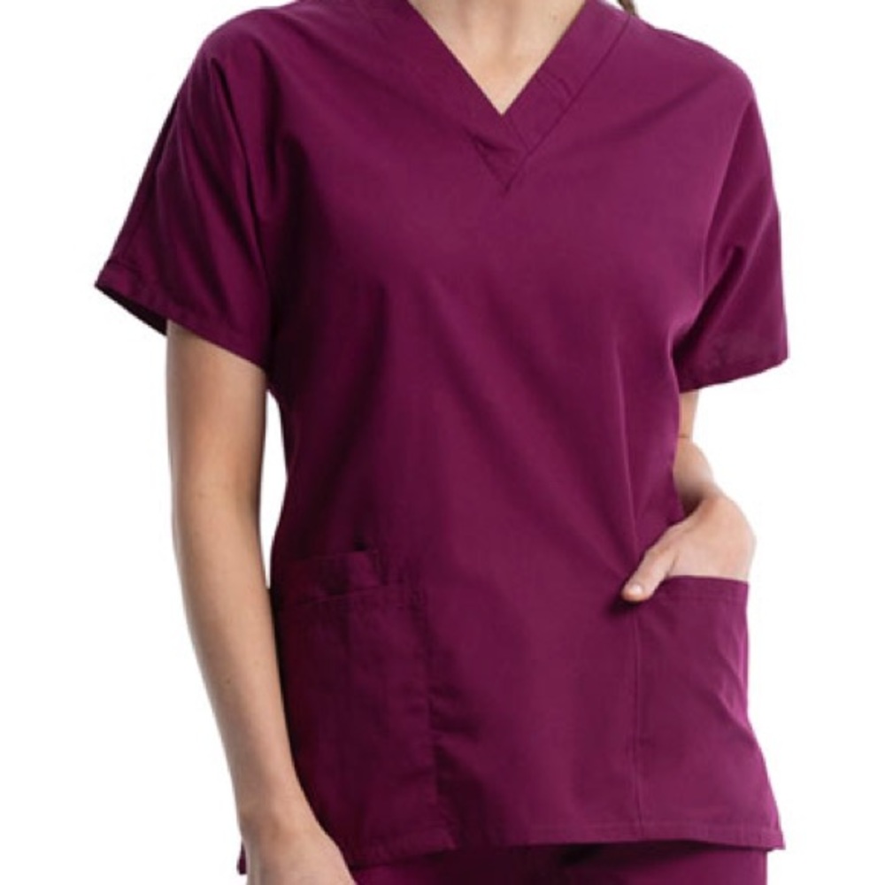NWT Cherokee cotton v-neck short sleeve scrub S